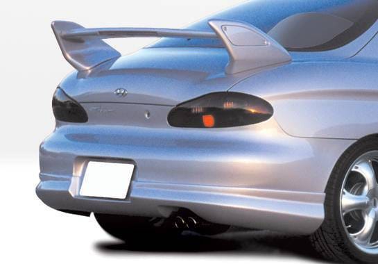 Hyundai Tiburon VIS Racing W-Type Rear Lip - Polyurethane - 890368