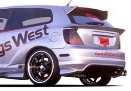 Honda Civic HB VIS Racing G-55 Series Rear Lip - Polyurethane - 890751