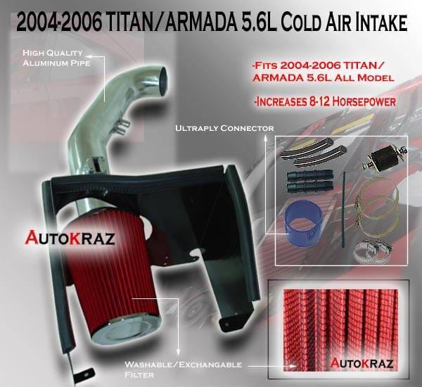 Nissan Titan and Armada Air Intake