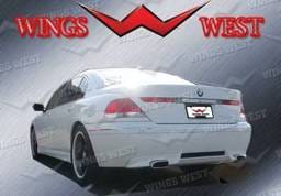 BMW 7 Series Wings West VIP Rear Lower Skirt - 890943