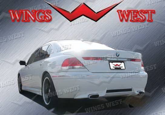 BMW 7 Series Wings West VIP Rear Lower Skirt - 890943
