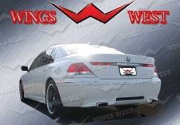 BMW 7 Series VIS Racing VIP Rear Lip - Polyurethane - 890943