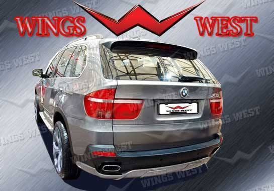 BMW X5 VIS Racing A-Tech Rear Lip - Polyurethane - 890978