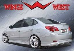 Hyundai Elantra VIS Racing Fuzion Rear Lip - Polyurethane - 890994