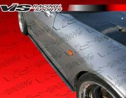 Honda S2000 VIS Racing DF Carbon Fiber Side Diffuser - 00HDS2K2DDF-034C