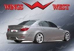 BMW 5 Series Wings West VIP Rear Lower Skirt - 890922