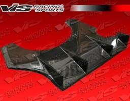 Subaru WRX VIS Racing Spike Carbon Rear Diffuser - 02SBWRX4DSPK-032C