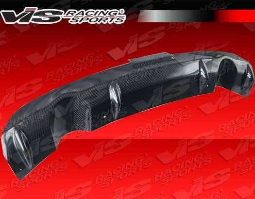 Infiniti G35 2DR VIS Racing Custom Carbon Fiber Rear Center Diffuser - 03ING352DCUS-032C