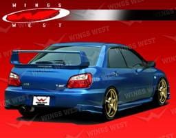 Subaru WRX VIS Racing JPC Rear Lip - Polyurethane - 04SBWRX4DJPC-012P