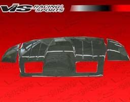 Ferrari F430 VIS Racing N-Tech Rear Lower Carbon Fiber Diffuser - 05FR4302DNTH-012C