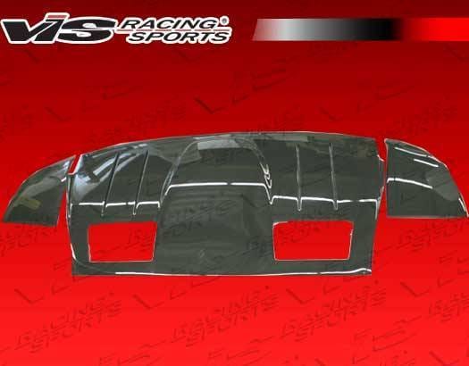 Ferrari F430 VIS Racing N-Tech Rear Lower Carbon Fiber Diffuser - 05FR4302DNTH-012C