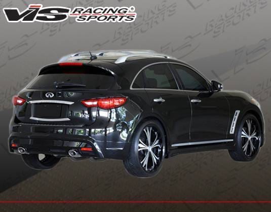 Infiniti FX VIS Racing RMI Rear Lip - Polyurethane - 09INFX4DRMI-012P
