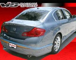 Infiniti G35 4DR VIS Racing VIP Rear Lip - 07ING354DVIP-012