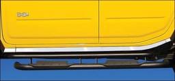 Hummer H3 RealWheels Side Sport Rails - Polished Stainless Steel - Pair - RW116-1-A0103
