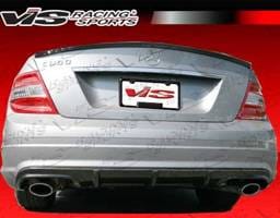 Mercedes-Benz C Class VIS Racing DTM Style Carbon Fiber Rear Diffuser - 08MEW2044DDTM-032C