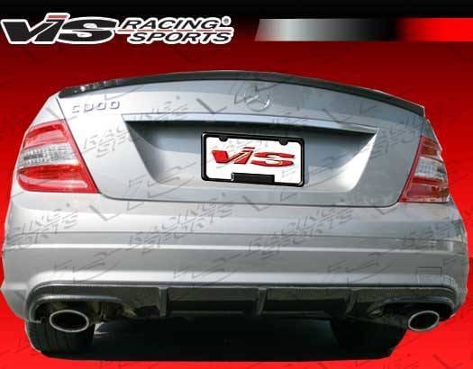 Mercedes-Benz C Class VIS Racing DTM Style Carbon Fiber Rear Diffuser - 08MEW2044DDTM-032C