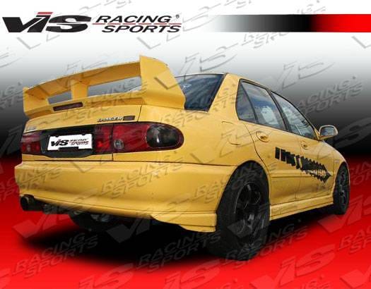 Mitsubishi Mirage 4DR VIS Racing Evolution-3 Rear Addon - 93MTMIR4DEVO3-012