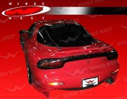Mazda RX-7 VIS Racing JPC Rear Aprons - Polyurethane - 93MZRX72DJPC-012P