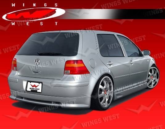 Volkswagen Golf VIS Racing JPC Type B Rear Lip - Polyurethane - 99VWGOF2DJPCB-012P
