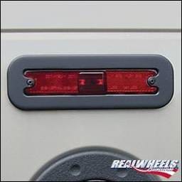 Hummer H3 RealWheels Front Marker Light Trim - Black Powder Coat - Pair - RW207-1BP-A0103