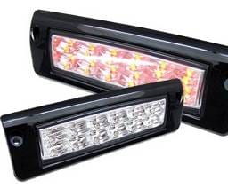 Pontiac Firebird 4 Car Option LED Third Brake Light - Chrome - LB3-PFB93LEDC