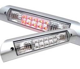 Dodge Ram 4 Car Option LED Third Brake Light - Silver - LB3-DR02LEDCS-6
