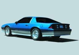 Chevrolet Camaro Xenon Rear Valance - 5105