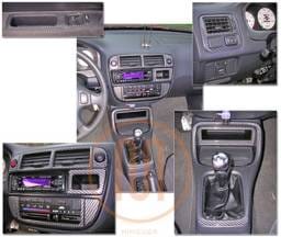 Carbon Fiber Dash Trim Kit