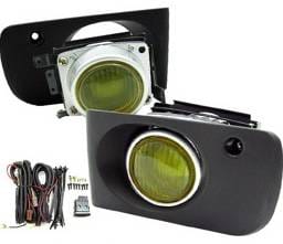 Acura Integra 4 Car Option Fog Light Kit - Yellow - LHF-AI94TRYL