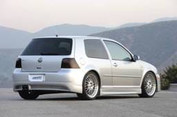 Volkswagen Golf Xenon Rear Replacement Fascia with Aluminum Mesh - 12174