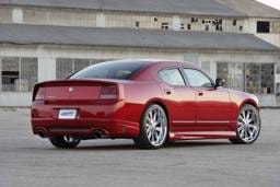 Dodge Charger Xenon Rear Valance with Dual Exhaust Opening & Aluminum Mesh - 12614
