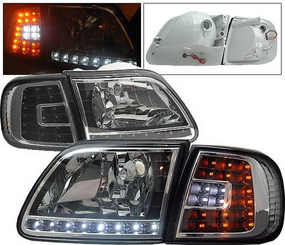 Ford Expedition 4CarOption LED Headlights - LH-FF15097LEDJB-6