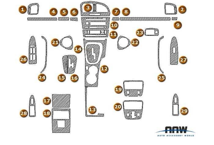 Dash Trim Kit thumbnail 3