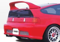 Honda CRX Wings West Racing Series Rear Bumper Cover - 890330