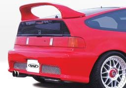 Honda CRX VIS Racing Racing Series Rear Bumper Cover - Polyurethane - 890330