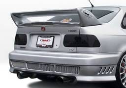 Honda Civic 2DR & 4DR Wings West Avenger Rear Bumper Cover - 890392