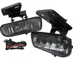 GMC Sierra 4 Car Option Fog Light Kit - Smoke - LHF-GSI99SM