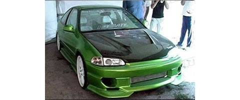 Honda Civic Sense Street Fighter 2 Style Front Bumper - SF2-22F