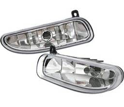 Ford Mustang 4 Car Option Fog Light Kit without Bracket - Clear - LHF-FM99C-DP