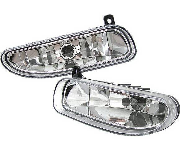 Ford Mustang 4 Car Option Fog Light Kit without Bracket - Clear - LHF-FM99C-DP