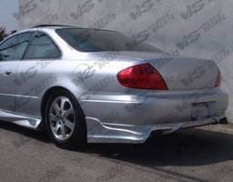 Acura CL VIS Racing Cyber Rear Bumper - 00ACCL2DCY-002