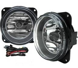 Ford Mustang 4 Car Option Fog Light Kit with Switch - Clear - LHF-FM99SVTC