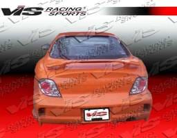 Hyundai Tiburon VIS Racing Invader-2 Rear Bumper - 00HYTIB2DINV2-002