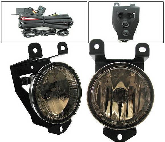 GMC Yukon 4 Car Option Fog Light Kit with Switch - Smoke - LHF-GY00SM