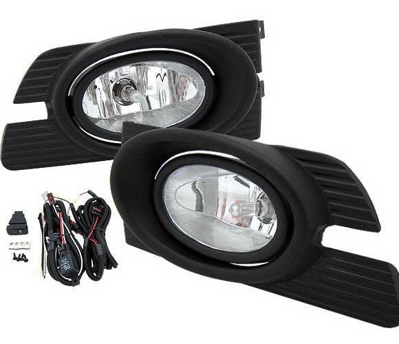 Honda Accord 4 Car Option Fog Light Kit - Clear - LHF-HA01