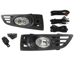Honda Accord 2DR 4 Car Option Fog Light Kit - Clear - LHF-HA032