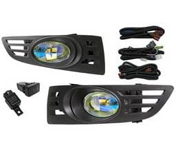 Honda Accord 2DR 4 Car Option Fog Light Kit - Ion - LHF-HA032-ION