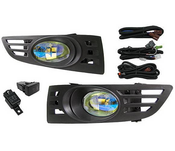 Honda Accord 2DR 4 Car Option Fog Light Kit - Ion - LHF-HA032-ION