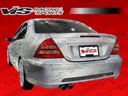Mercedes-Benz C Class VIS Racing C-Tech Rear Bumper - 01MEW2034DCTH-002