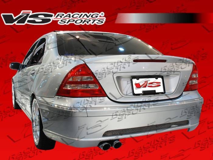 Mercedes-Benz C Class VIS Racing C-Tech Rear Bumper - 01MEW2034DCTH-002